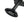 Wagan black mounting base with cylindrical arm
