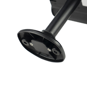 Wagan black mounting base with cylindrical arm