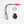 Warm and Safe panel mount coaxial power socket with red connector nut and black dust cover