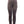 Brown thermal base layer leggings with elastic waistband