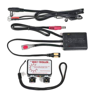 Warm and Safe Heated Gear dual remote Heat-Troller with wiring harness and control unit