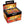 Grabber adhesive toe warmers display box containing multiple individual packs