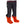 Gerbing black heated socks with red glowing heating elements in the foot area
