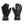 Therm-ic black gloves with shield pocket feature