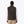 Back view of a man wearing a brown Mobile Warming fleece vest over a white long sleeve shirt
