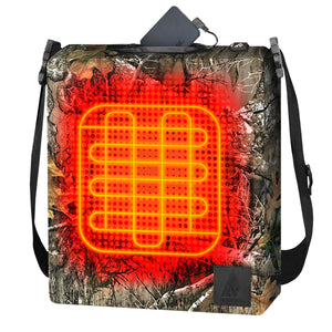 ActionHeat camouflage heated seat cushion with battery pack
