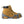 Winter Walking ice cleat attachment on a tan waterproof work boot
