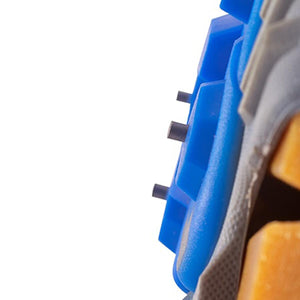 Winter Walking ice cleat tread detail with metal studs