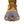Winter Walking ice cleat attached to the toe of a tan work boot