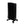 Black oil filled radiator heater with seven fins and four caster wheels