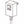 Line drawing of a wall plug power adapter with two buttons and a cord
