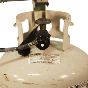 World Marketing propane tank valve and regulator assembly