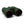 Olive green binoculars with a central focus wheel and gold logo