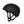 POC matte black bicycle helmet with Mips technology