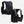 Nathan black hydration running vest with front water bottles