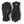 Hestra black CZone Contact gloves with textured grip palms
