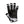 Helly Hansen fingerless sailing glove in black and grey