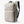Bellroy beige backpack with black zippers and side handle