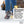 K1 Series ice cleats on a boot sole with ten tungsten carbide spikes for traction on snow