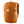Fjallraven ochre backpack with side compression straps and front logo patch