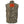 Mobile Warming camo vest back view with glowing red heating element graphic