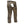 Milwaukee Leather distressed brown leather motorcycle chaps with side zippers and adjustable waist belt