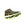 Snowline traction spikes attached to an olive green hiking boot