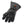 Glovii black leather heated motorcycle glove with protective knuckle padding