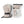 Hestra beige and white leather ski gloves with adjustable wrist straps