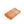 HealthyLine orange gemstone therapy pillow with embedded crystal rows