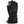 Swany black leather ski glove with zippered pocket and adjustable wrist strap