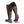 Mobile Warming black knee high socks with grey and orange accents