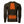 Back view of olive green long sleeve base layer with orange glowing heating elements on upper and lower back