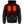 ActionHeat black zip up hoodie with glowing orange chest heating panels