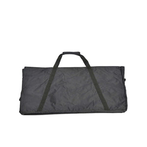 Black rectangular Snow Peak storage bag with carry handles