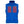 Mobile Warming blue quilted heated vest with visible red heating elements on the chest