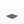 Square grey outdoor seat cushion