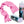Pink Chill-Its cooling towel and its plastic storage container