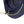 Mission navy blue bucket hat with lime green adjustable chin strap and mesh interior lining