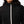 Mobile Warming black fleece jacket with white front zipper