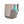 Beige backpack side pocket holding a teal water bottle