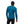 Back view of a person wearing a blue Black Diamond long sleeve base layer shirt
