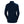 Back view of navy Helly Hansen fleece jacket with high collar