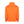 Back view of a bright orange Mobile Warming hooded sweatshirt