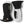 Hestra black and white Gore-Tex mittens with adjustable wrist straps