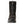 Korkers black quilted waterproof winter boot with front zipper closure
