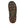 Ergodyne black ice traction cleat with orange metal studs on the sole
