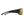 Smith Optics black sunglasses with gold lenses viewed from the side