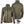 ActionHeat women fleece jacket in olive green with battery pack and charging cable