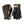 Hestra black and brown leather gloves with Gore-Tex Infinium branding
